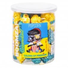 Попкорн "BOOMZA" ТУБУС Карамелізований "COLORS OF FREDOM" 90г/12шт